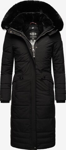 Manteau d’hiver 'Fahmiyaa' NAVAHOO en noir : devant