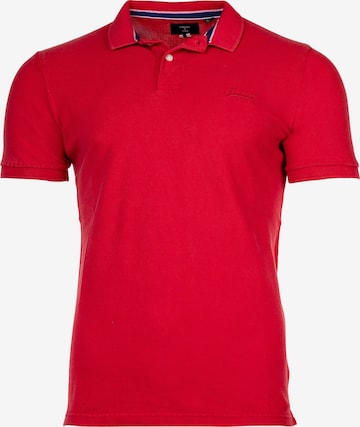 Superdry Poloshirt in Rot: predná strana