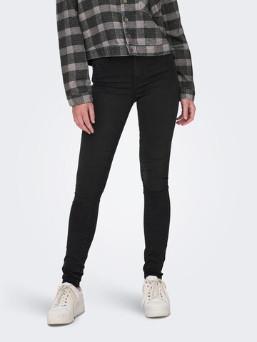 ONLY Skinny Jeans 'POWER' in Black: front