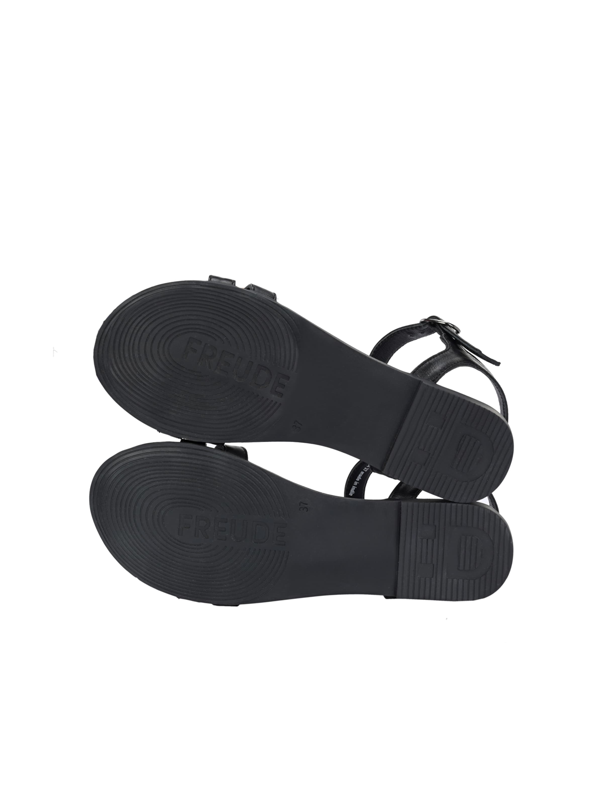 FREUDE Strap sandal 'Asti' in Black