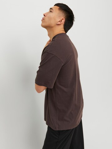 T-Shirt JACK & JONES en marron