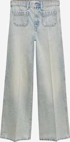 MANGO Loosefit Jeans 'EMMA' i blå: framsida