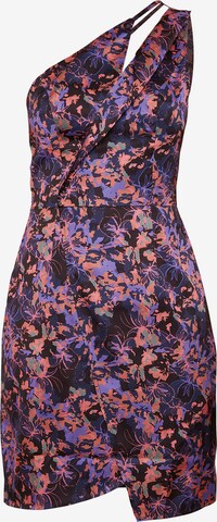 Chi Chi London Cocktail Dress in Mixed colors: front