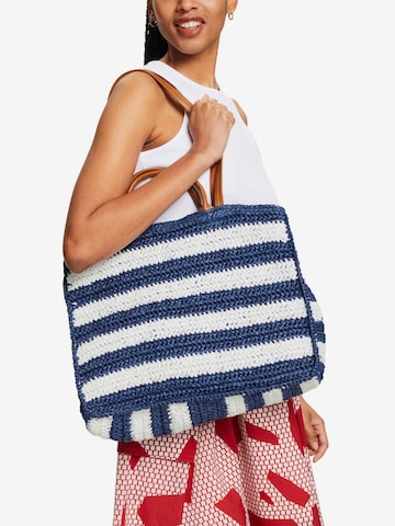 Sac bandoulière ESPRIT en bleu : devant