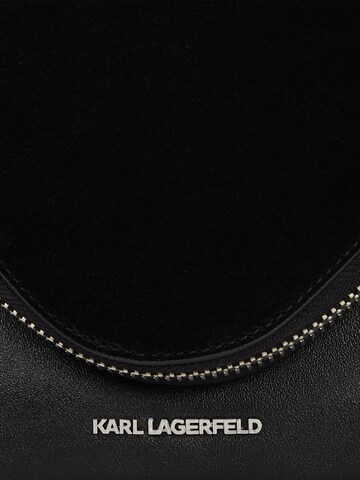 Karl Lagerfeld Schultertasche in Schwarz