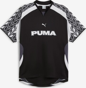 PUMATehnička sportska majica - crna boja: prednji dio