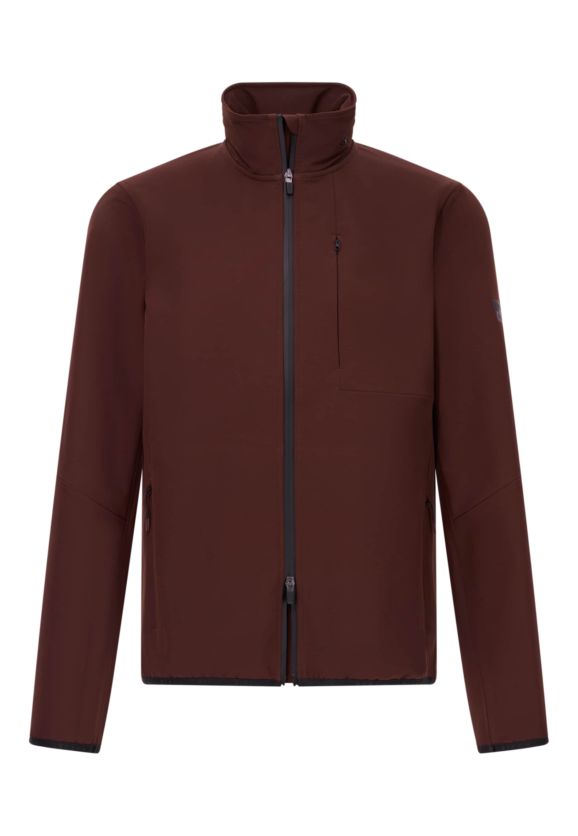 Boggi Milano Funktionsjacka 'B Tech' i brun: framsida