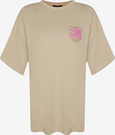 Trendyol Paita koossa XS värissä beige / vaalea pinkki / punainen, Tuotenäkymä