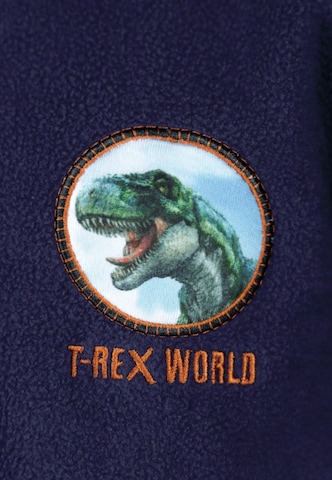 T-REX WORLD Fleece Jacket in Blue