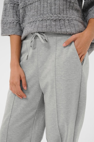 Kaffe Loosefit Broek 'KAjenny' in Grijs