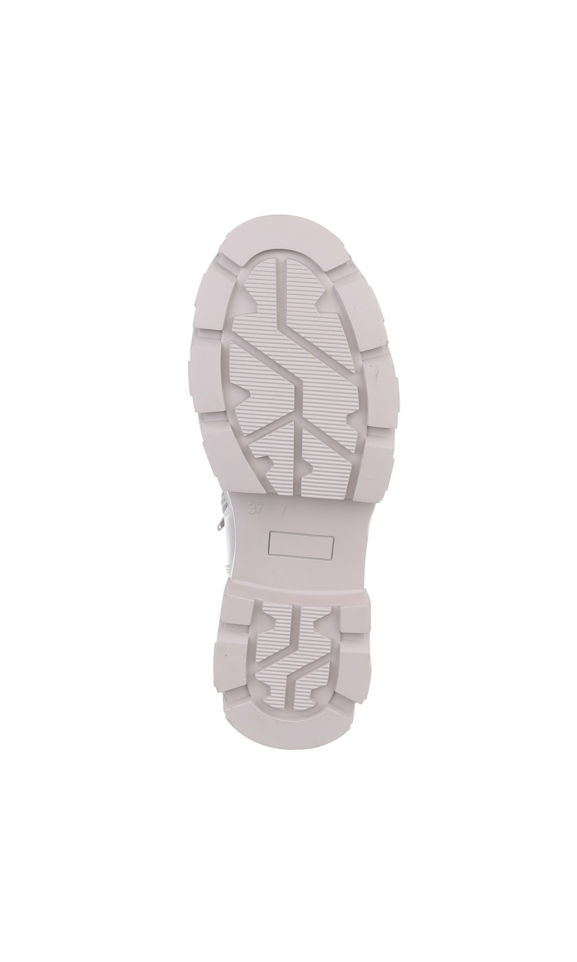 Ital-Design Lace-Up Ankle Boots in Beige