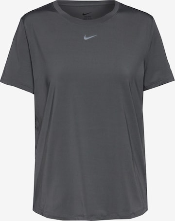 NIKE Funktionsshirt 'ONE CLASSIC' in Grau: Vorderseite