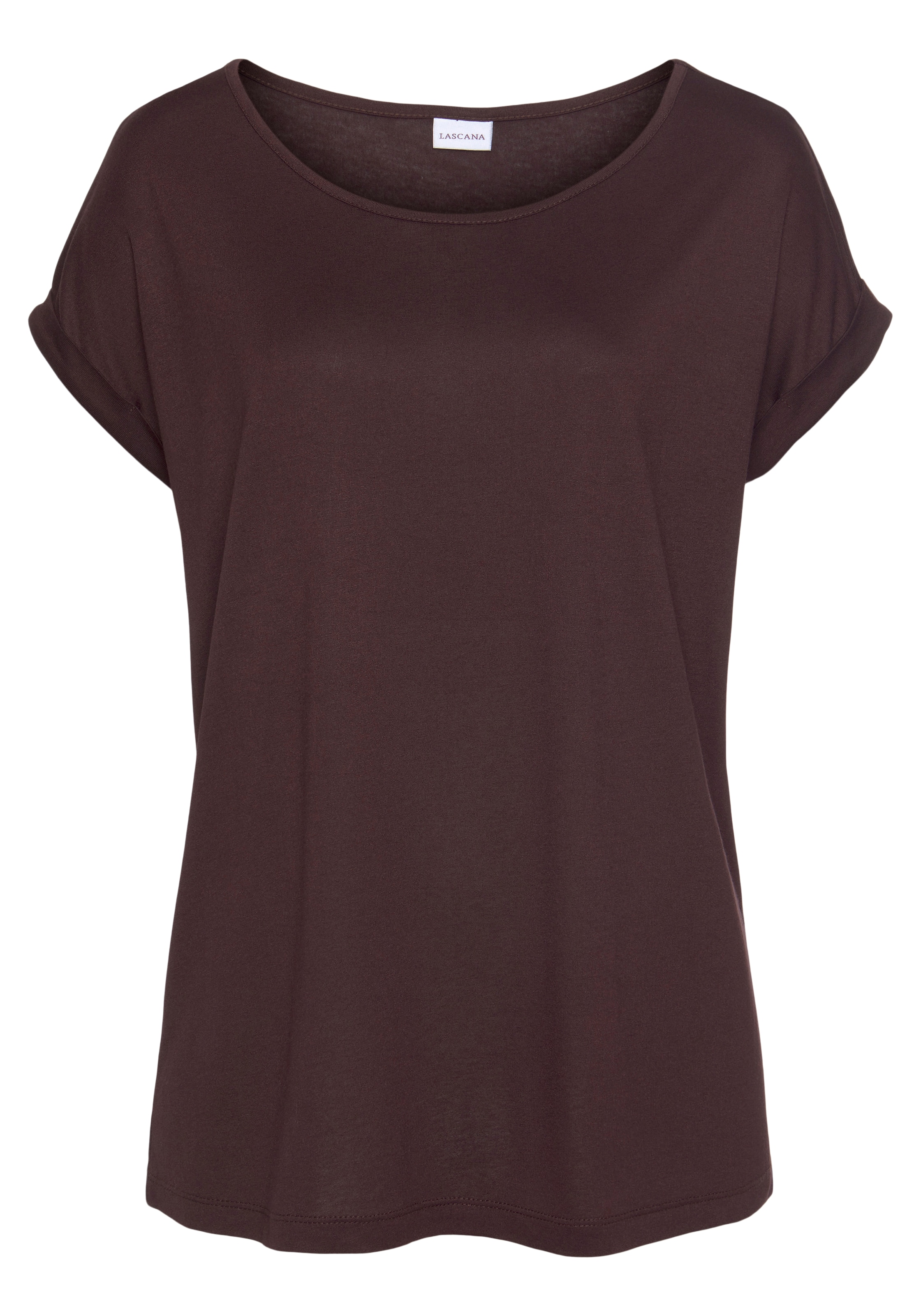 LASCANA Tričko - Fialová: predná strana