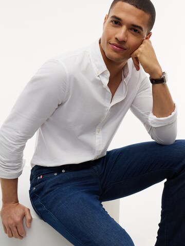 TOMMY HILFIGER Slimfit Jeans 'Denton' in Blau