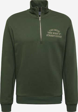Les Deux Sweatshirt i grön: framsida