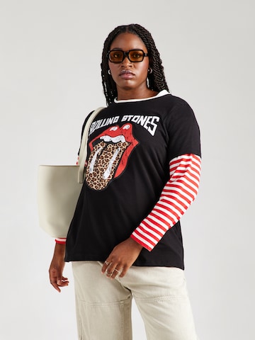 ONLY Carmakoma Shirt 'CARROLL' in Black: front