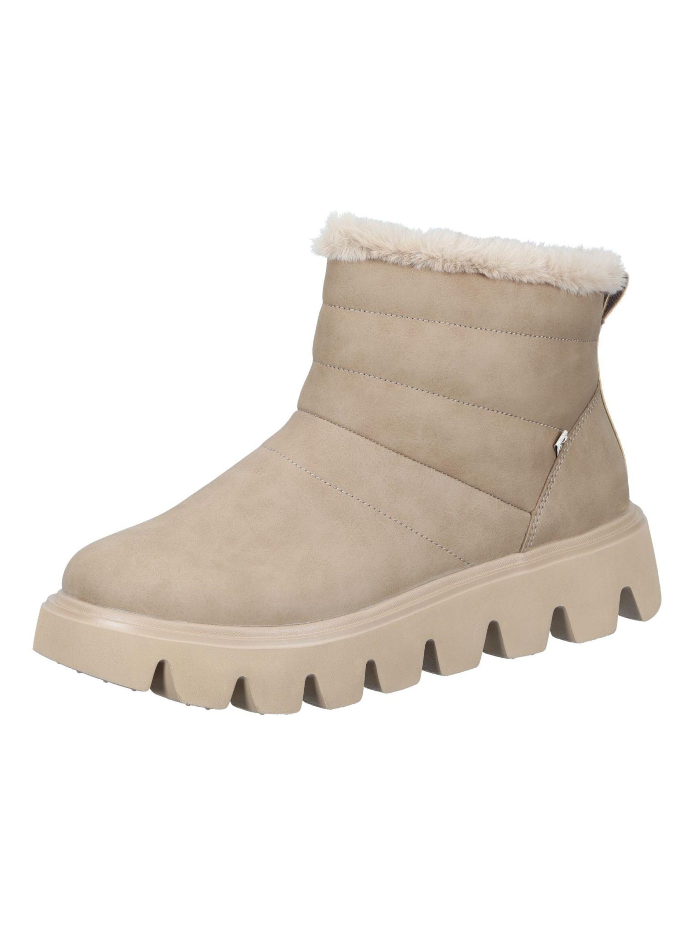 Rieker Boot in Beige: front