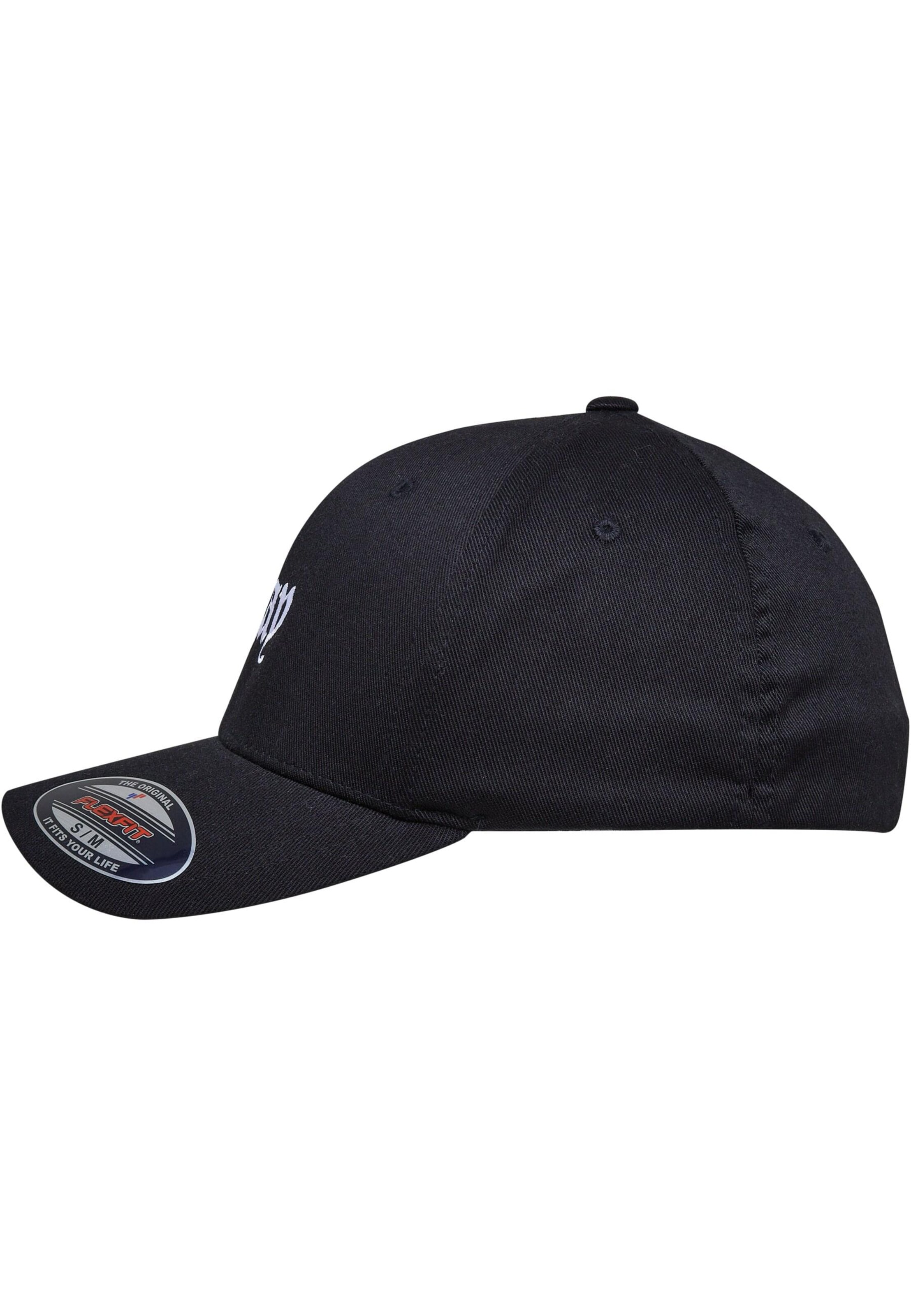Cappello da baseball 'Pray' di Mister Tee in nero