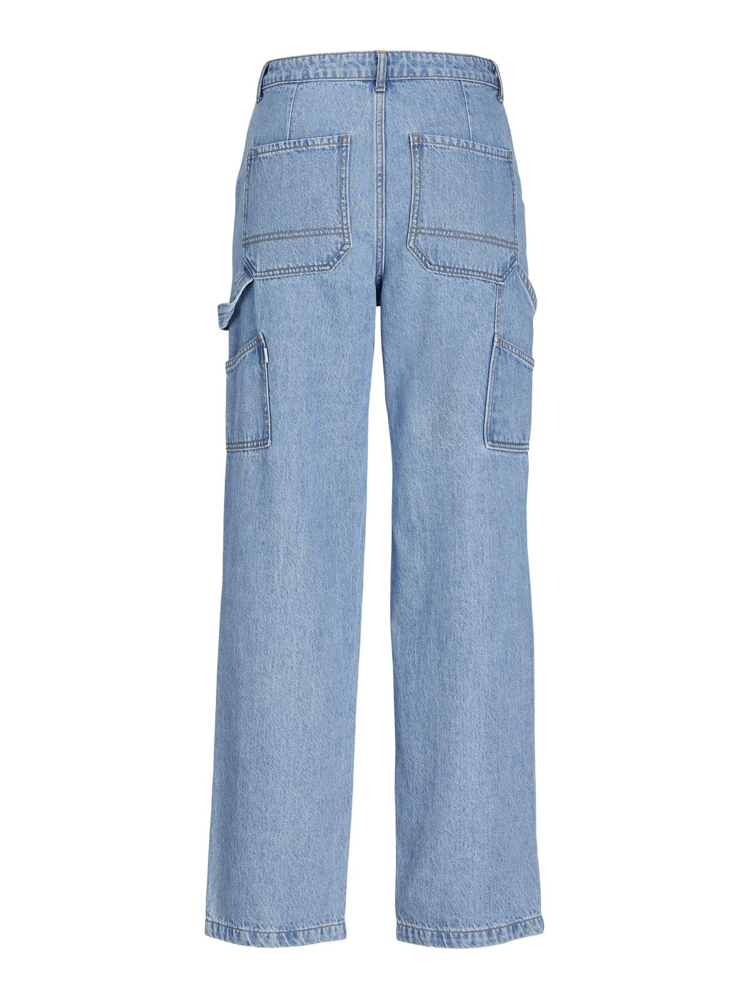 JJXX Wide leg Jeans 'ELZA' in Blauw