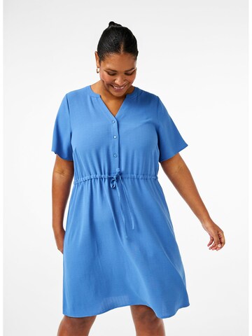 Zizzi Kleid in Blau: Vorderseite