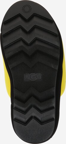 Zoccoletto di UGG in giallo