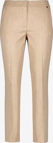 Regular Pantalon chino GERRY WEBER en beige : devant