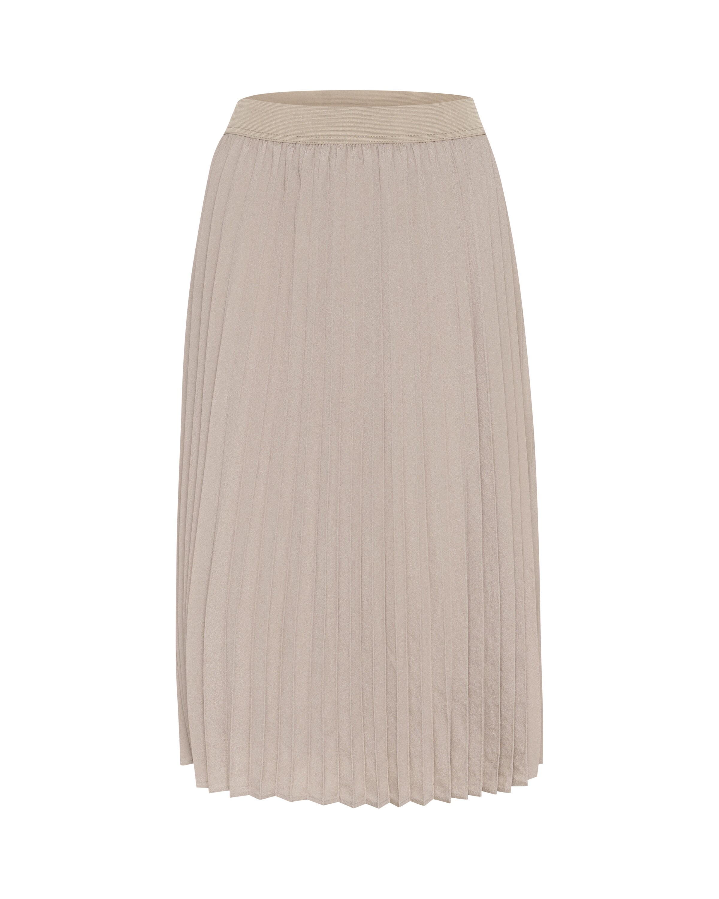 SAINT TROPEZ Nederdel 'Louise' i beige: forside