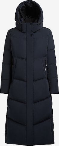 khujo - Sobretudo de inverno 'Luga3' em azul: frente