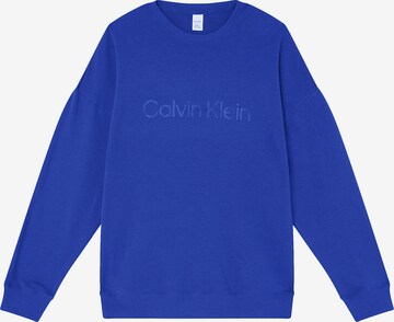 Sweat-shirt Calvin Klein Underwear en bleu : devant