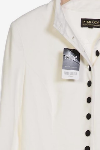 POMPÖÖS Jacket & Coat in L in White