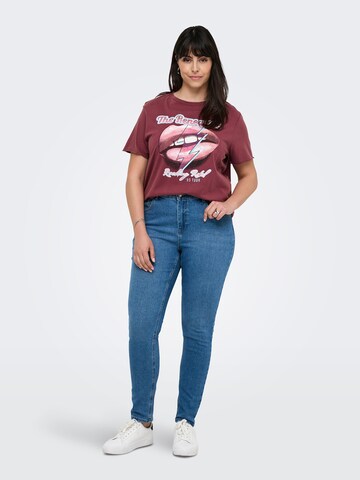 T-shirt 'CARMIKO' ONLY Carmakoma en rouge