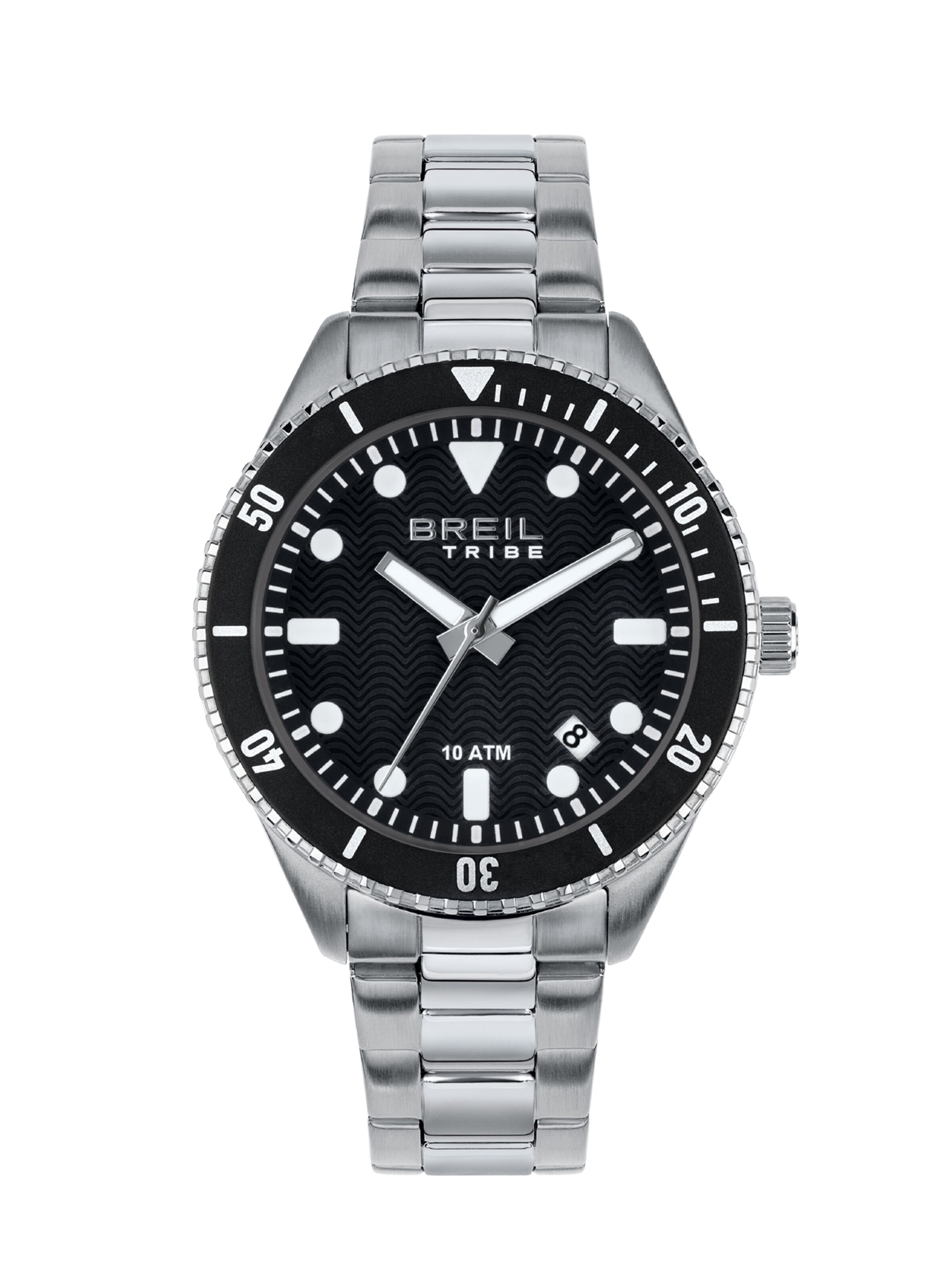 Breil Uhr 'Overhand' in Silber: Vorderseite