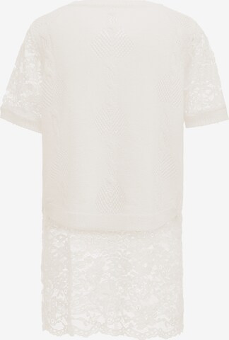 Pull-over ZITHA en blanc