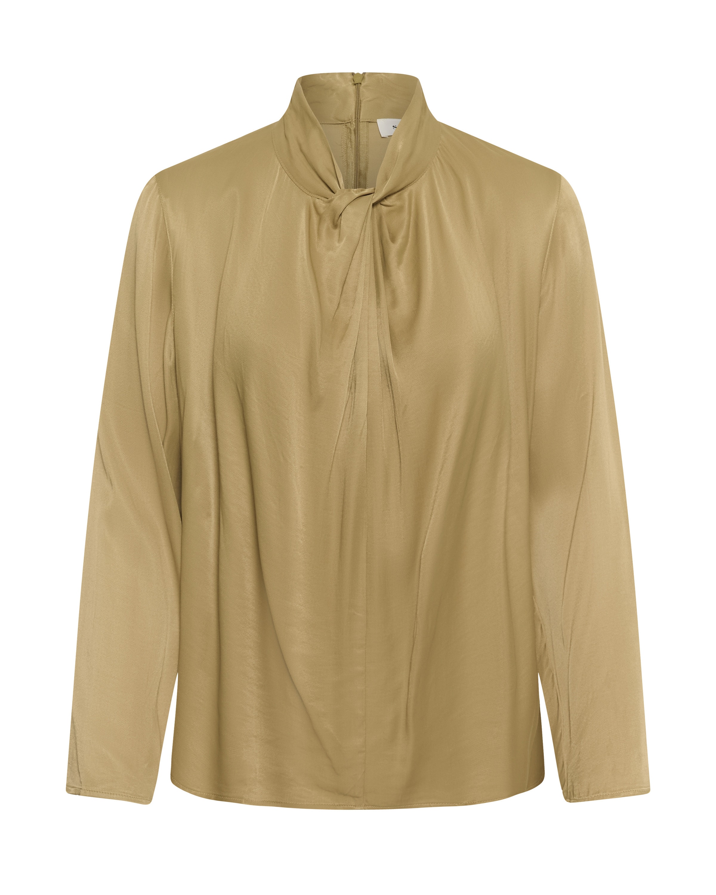 SOAKED IN LUXURY Bluse 'Nadeya' i grøn: forside