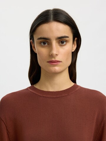 Pull-over SELECTED en rouge