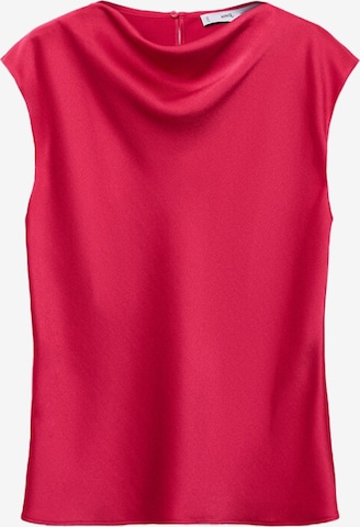 Chemisier 'NOELISI' MANGO en rouge : devant