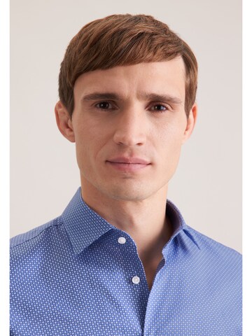 Coupe regular Chemise business 'Classic Essentials' SEIDENSTICKER en bleu