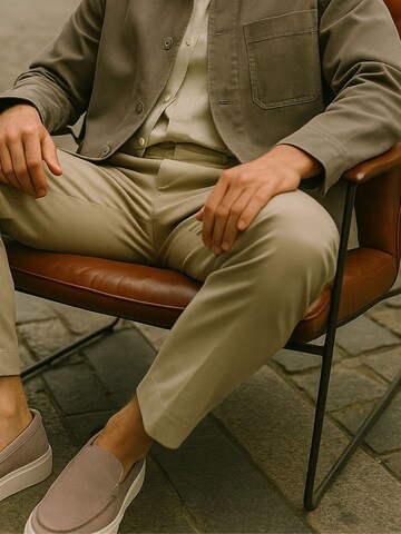 MANFIELD Mocassins in Beige