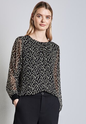 STREET ONE Blouse in Black: front