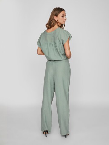 VILA Regular Pants 'Prisilla' in Green