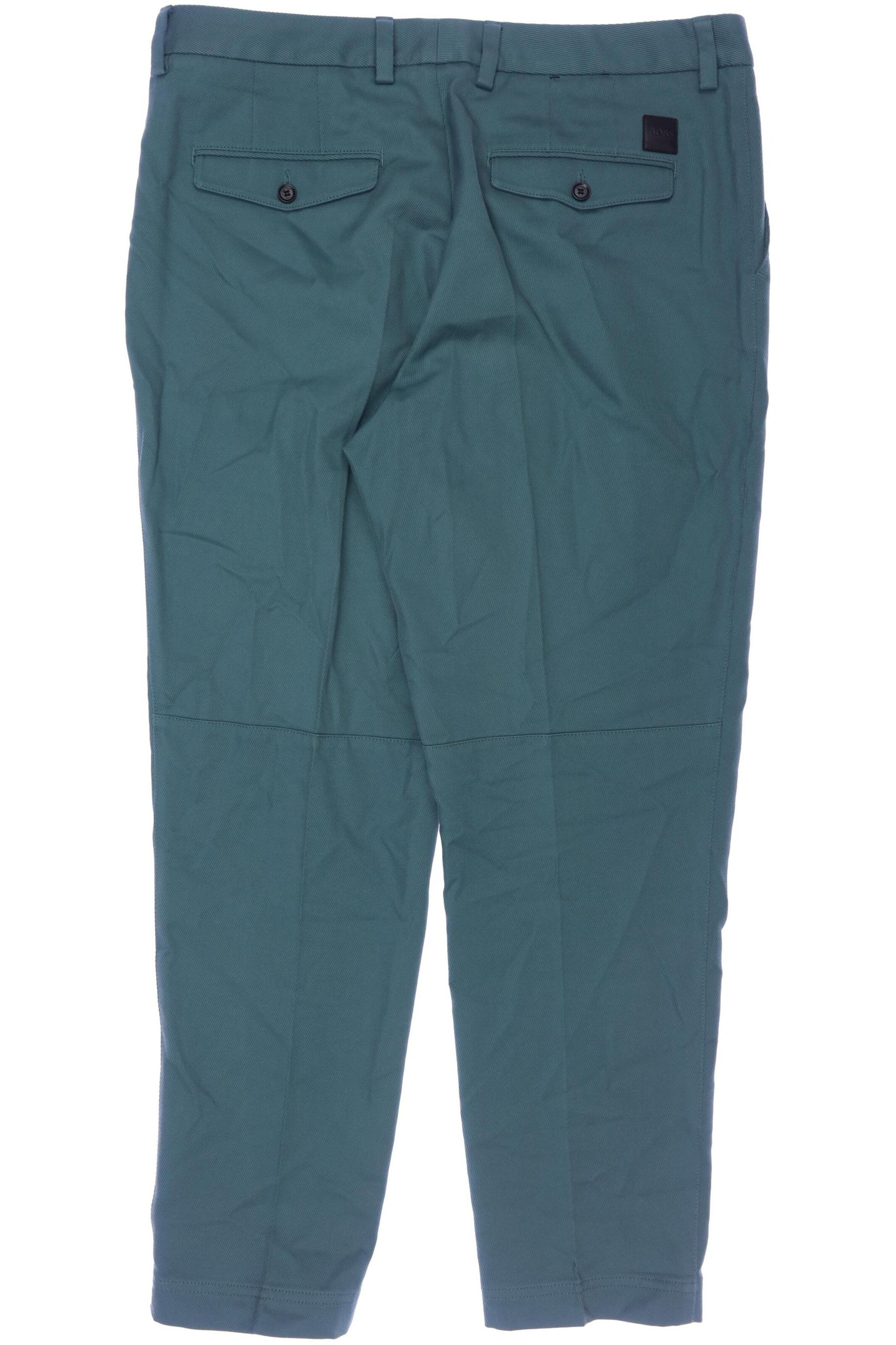 BOSS Black Stoffhose 38 in Grün