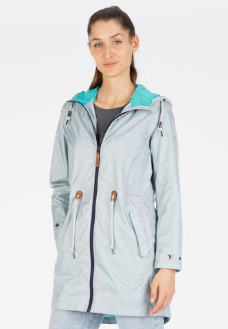 LPO Raincoat in Grey: front