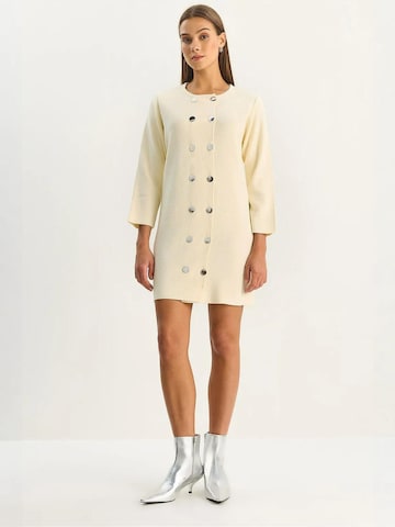 Abito in maglia di Bianco Lucci in bianco