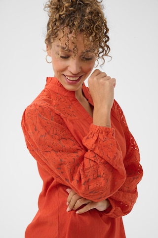 Cream Blouse 'CRLiselin' in Oranje