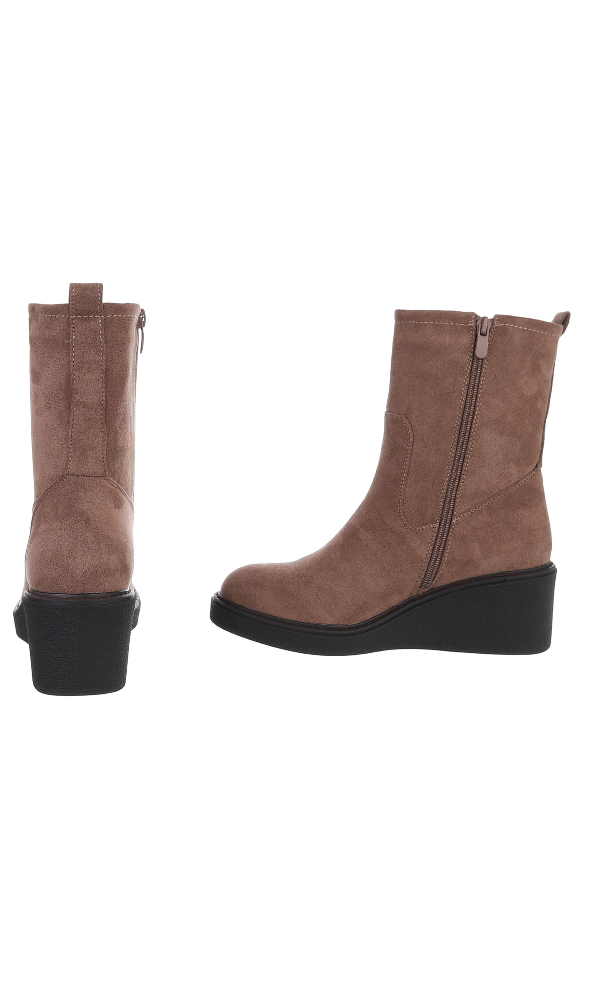 Ital-Design Stiefelette in Braun