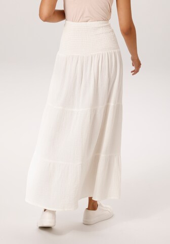 Aniston CASUAL Summer Dress in White