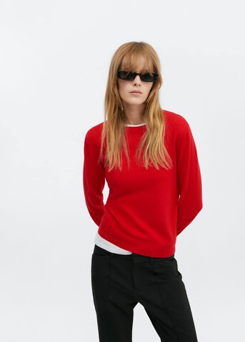 MANGO Sweater 'Serrano' in Red: front