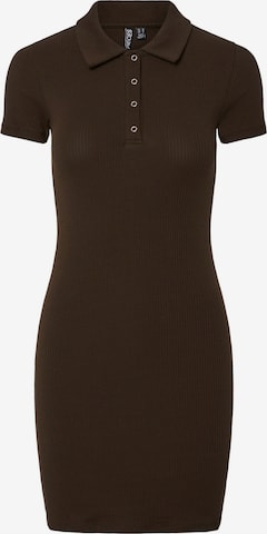 PIECES Kjole 'PCKitte' i brun: forside