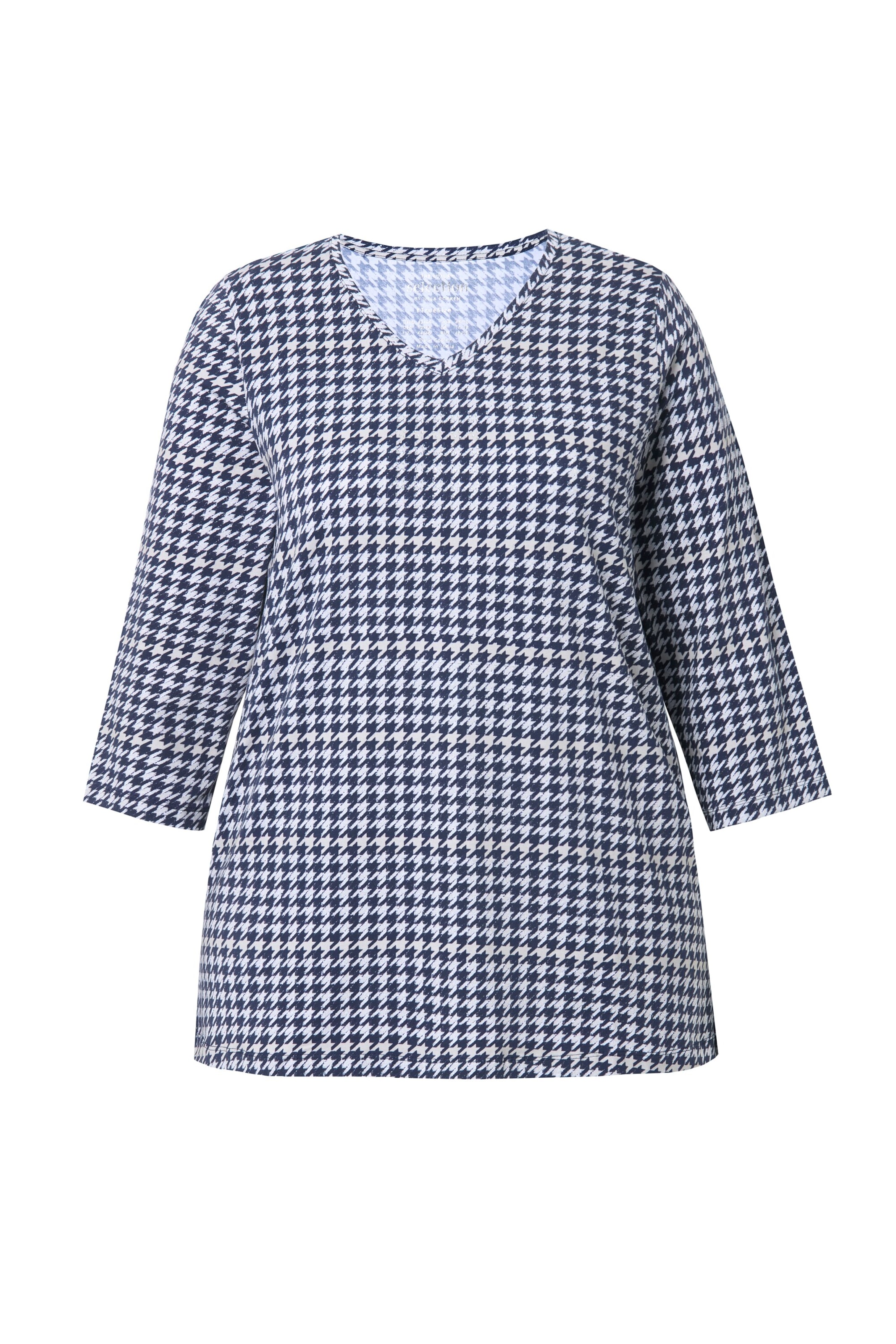 Ulla Popken Shirt in Blau: Vorderseite
