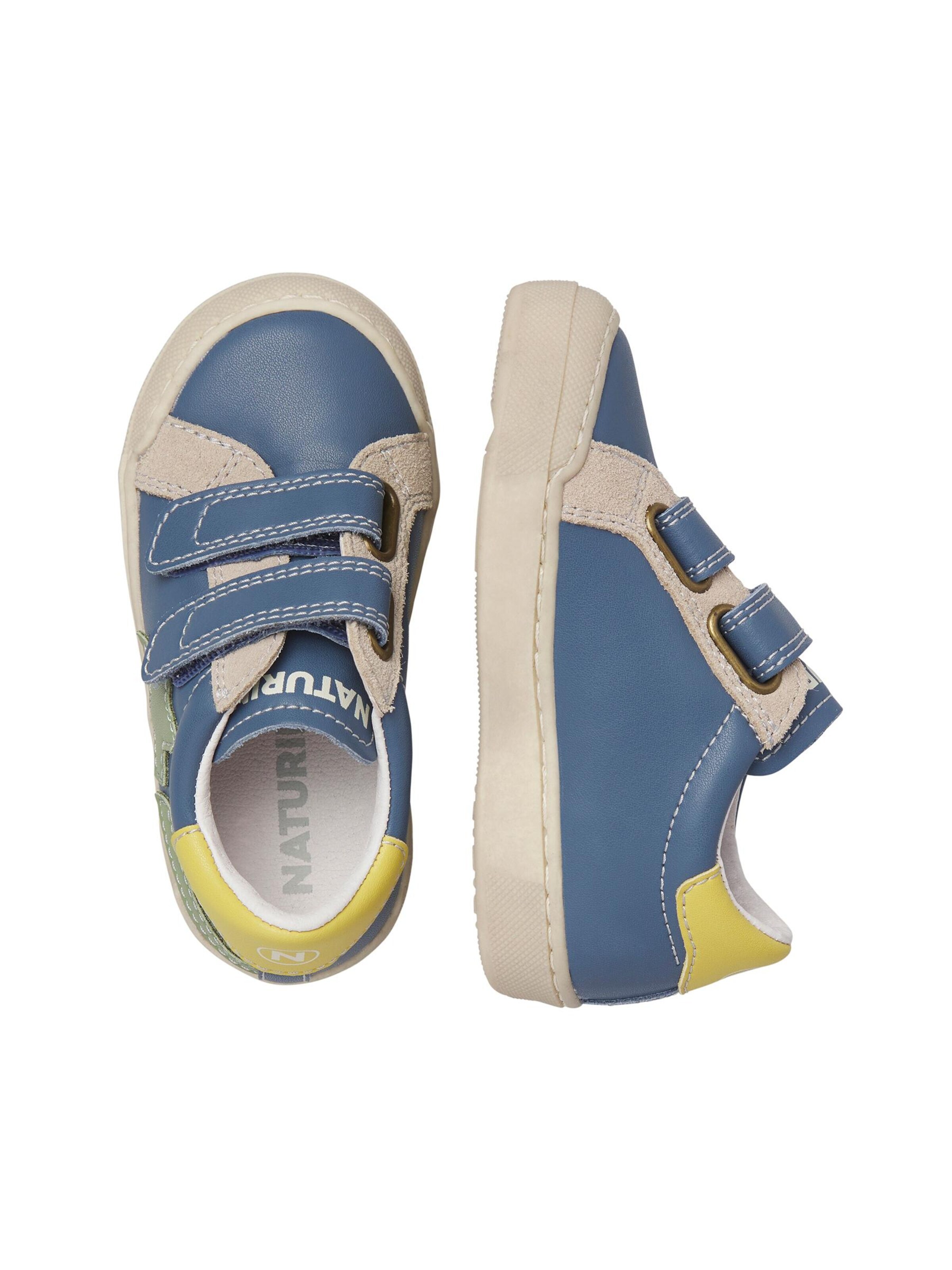 NATURINO Sneakers 'SINGERY LOW VL.' in Blauw